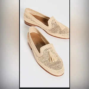Carrie Forbes
Mokka Raffia Tassel Loafers